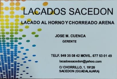 Foto de Lacados Sacedón | Lacado al Horno y Chorreado de Arena