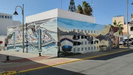 Foto de Mural "Barriada Isla del Moral" de Art. Sevilla
