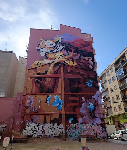 Foto de Mural "El Tigre" de Isaac Mahow