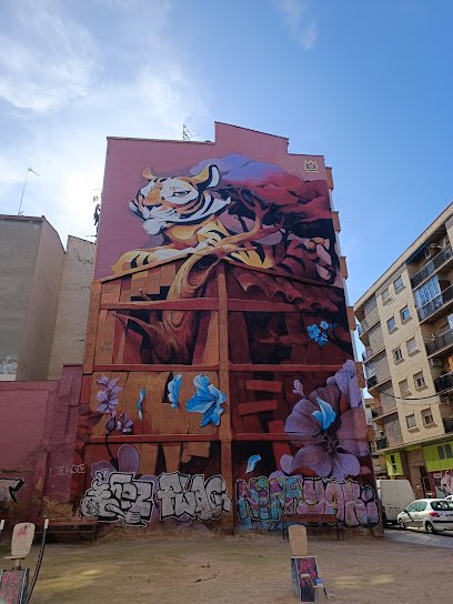 Foto de Mural "El Tigre" de Isaac Mahow