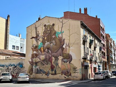 Foto de Mural "Homenaje a la Fauna Ibérica" de Dulk