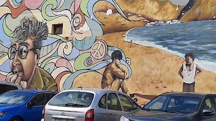 Foto de Mural artístico dedicado a John Lennon