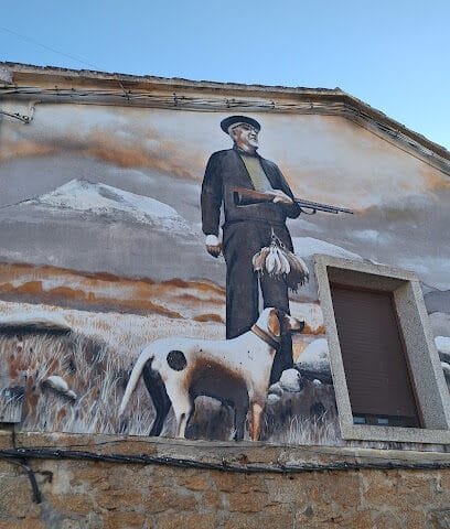 Foto de Mural graffiti El cazador