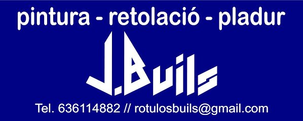 Foto de retolació - pintura - pladur Jesús Buils