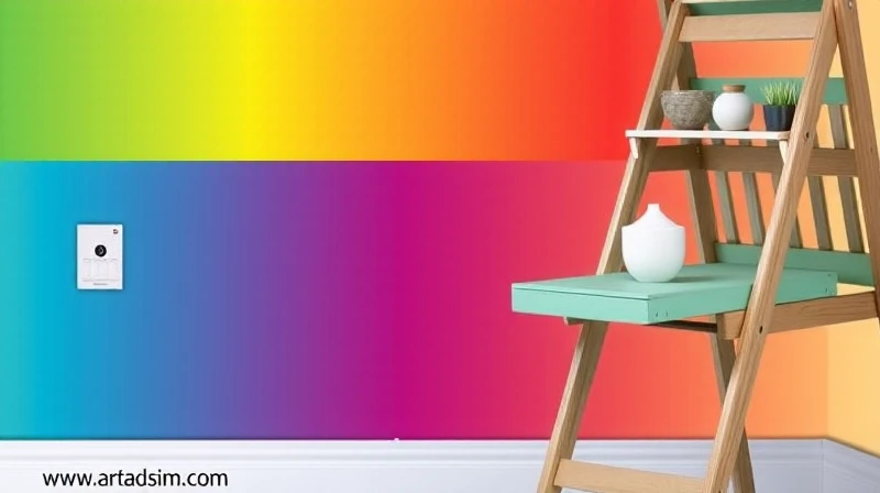 Pintando una Pared con Colores Fuertes: Un Tutorial Completo