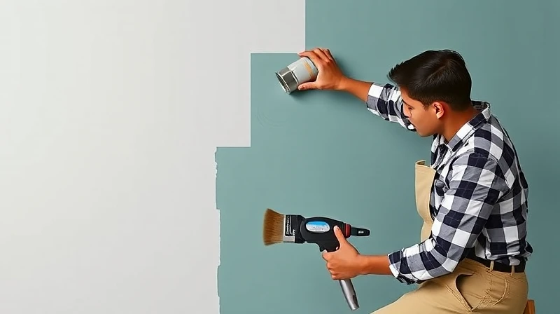 Pintando una pared de manera profesional: Un paso a paso detallado