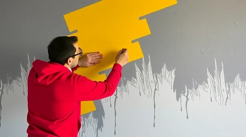 Pintando con Rodillo una Pared Lisa sin Marcas