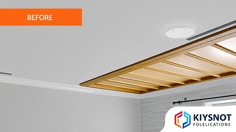 Reparación de un Techo de Baño con Pintura Plástica o Temple