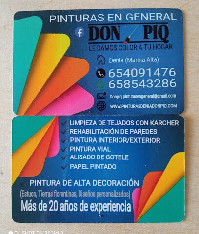 Foto de Don piq pintor denia y alrededores
