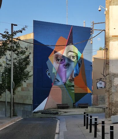 Foto de "Humanidad" mural de Belin