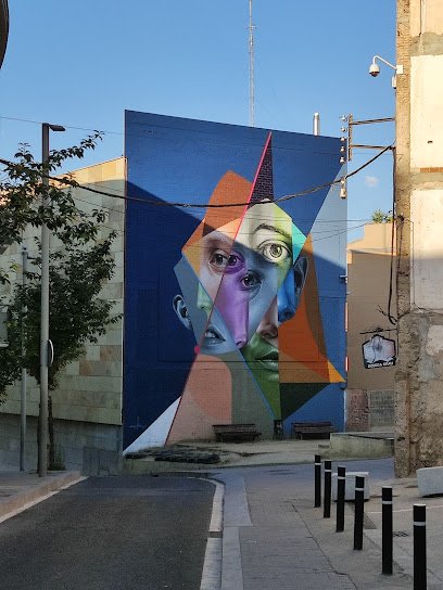 Foto de "Humanidad" mural de Belin