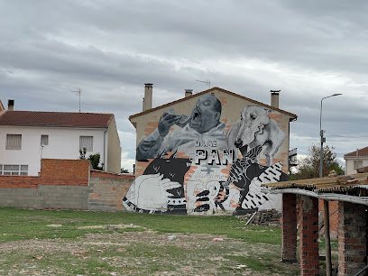 Foto de Mural "Dame pan y llámame perro"