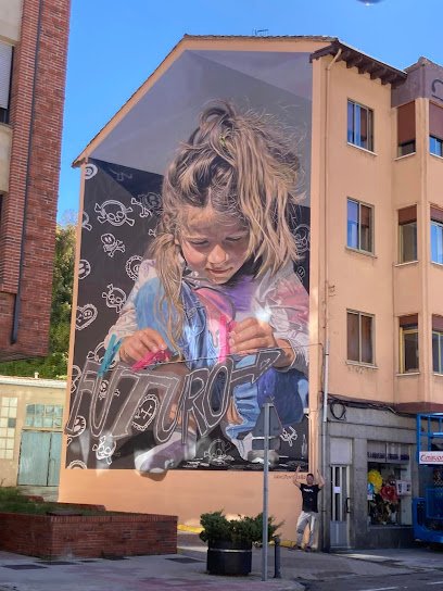 Foto de Mural "Futuro" by Dadospuntocero