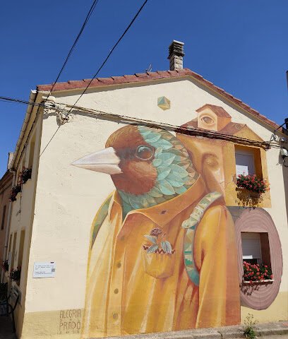 Foto de Mural "La Casa eb la Mochila" de Alegría del Prado