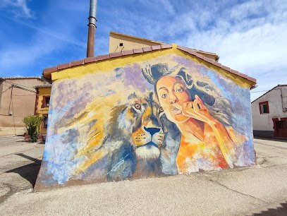Foto de Mural "La Escucha del Valiente" de Begoña Belmonte