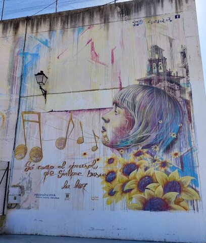 Foto de Mural "La Música y la Literatura"