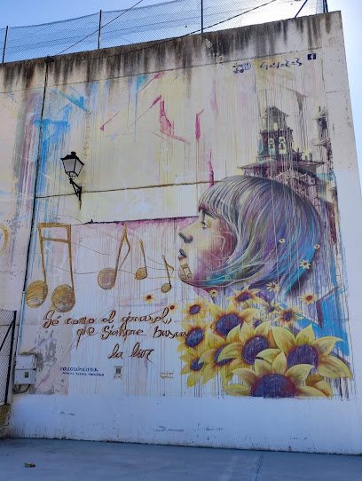 Foto de Mural "La Música y la Literatura"