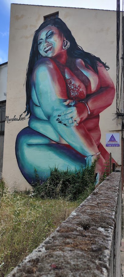 Foto de Mural "Mujer voluptuosa"