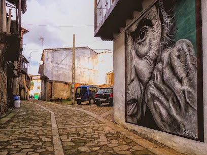 Foto de Mural graffiti 13 "La lechera"