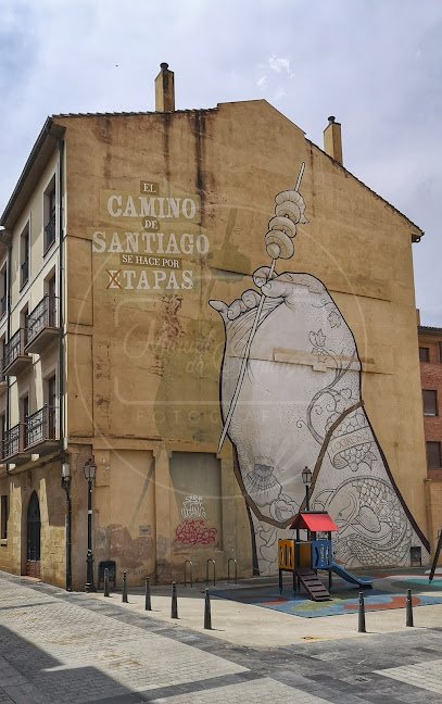 Foto de Graffiti homenaje a la tapa