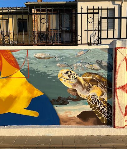 Foto de Ibai Uribe Muralista