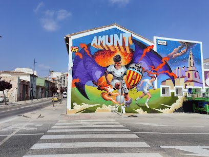 Foto de Mural "Amunt Valencia"