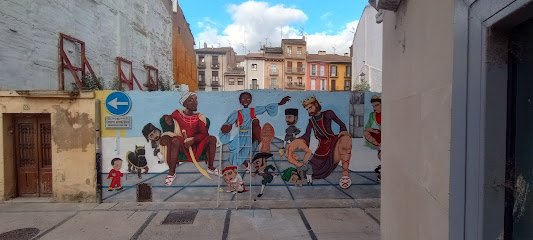 Foto de Mural "Comparsa de Gigantes y Cabezudos"
