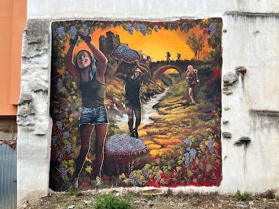 Foto de Mural do Camiño de inverno