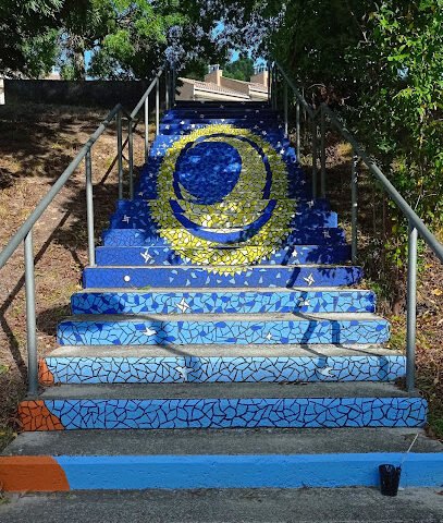 Foto de Mural escaleras de Estella Lizarra