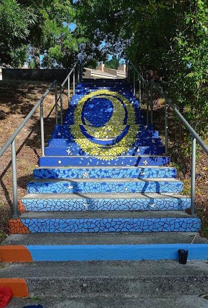 Foto de Mural escaleras de Estella Lizarra