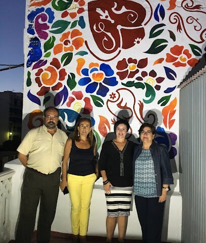 Foto de Mural homenaje a las bordadoras de Águilas