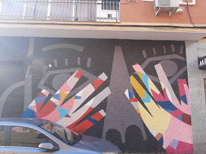Foto de Pintura Mural "Manos"