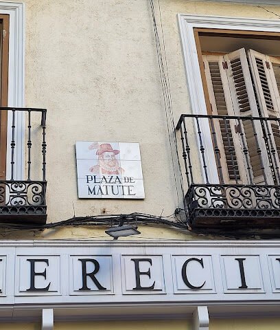 Foto de Rótulo "Plaza de Matute"