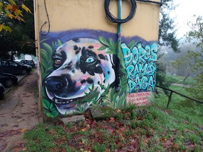 Foto de Street Art "Dálmata en la Maleza"